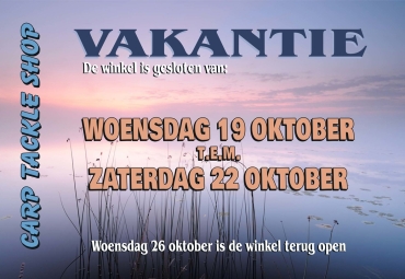 Vakantie oktober
